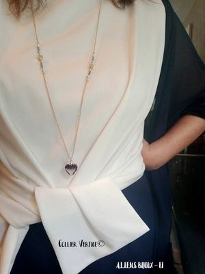 Bijoux sport chic, collier Vertige©