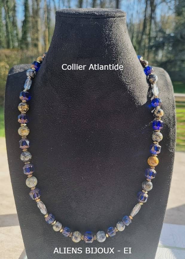 CP - Collier pierre naturelle femme - Atlantide©.