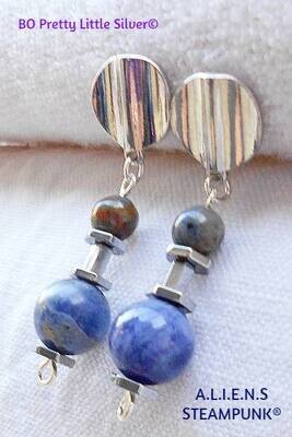 Orecchini originali fatti a mano Pretty Little Silver©.