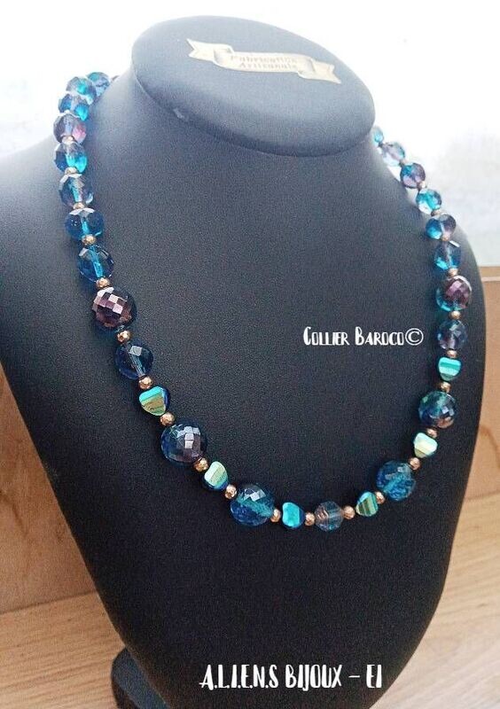CCF - Collier  cristal femme - Barocco©.
