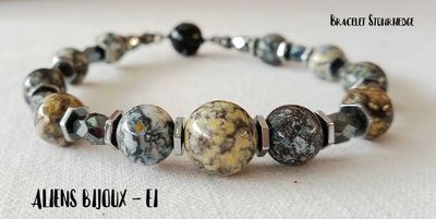 Bracelet femme en pierres Stonehedge© Bracelet femme en pierres Stonehedge©