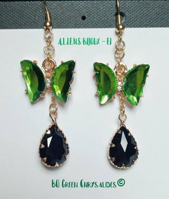 Sportlich-schicker Schmuck, Chrysalides© - Ohrringe.