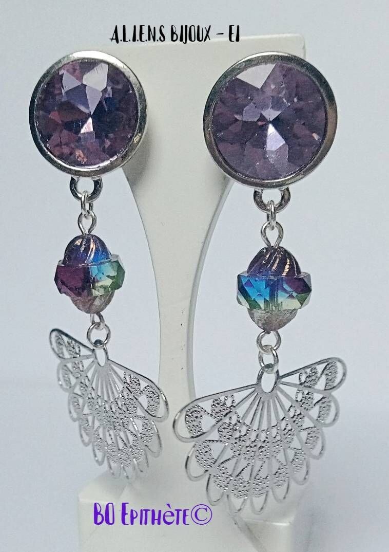 Originální elegantní šperky, náušnice Epithet©.