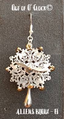 Ohrringe, Barockschmuck Out of O'Clock©., Out of O'Clock©: Vieil Argent