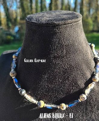 CP - Collier pierre naturelle femme  -  Oxymore©.