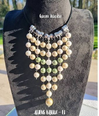 CP - Collier perles de Nacre - Isocèle CP - Collier perles de Nacre - Isocèle