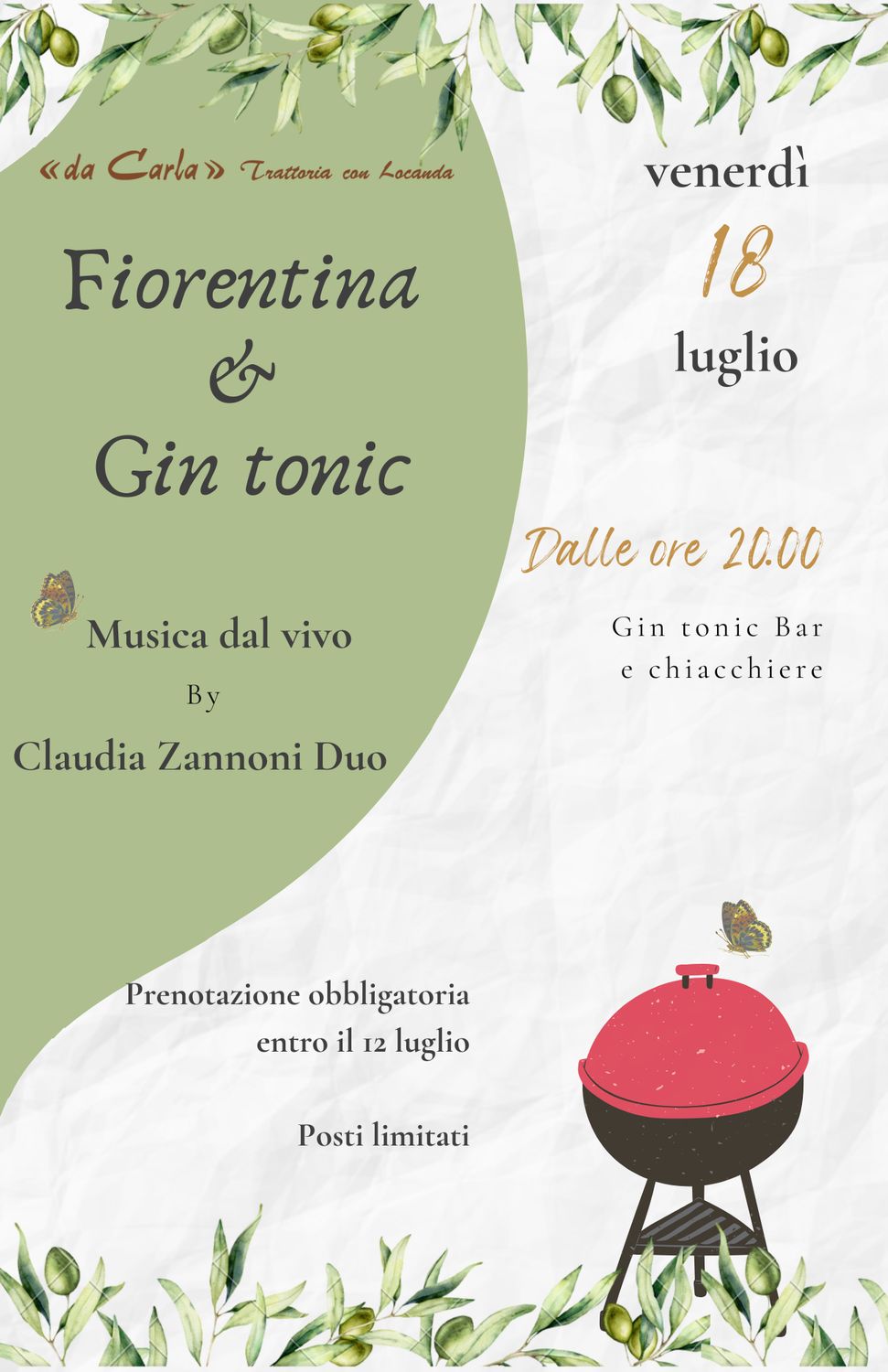 Fiorentina & Gin Tonic
