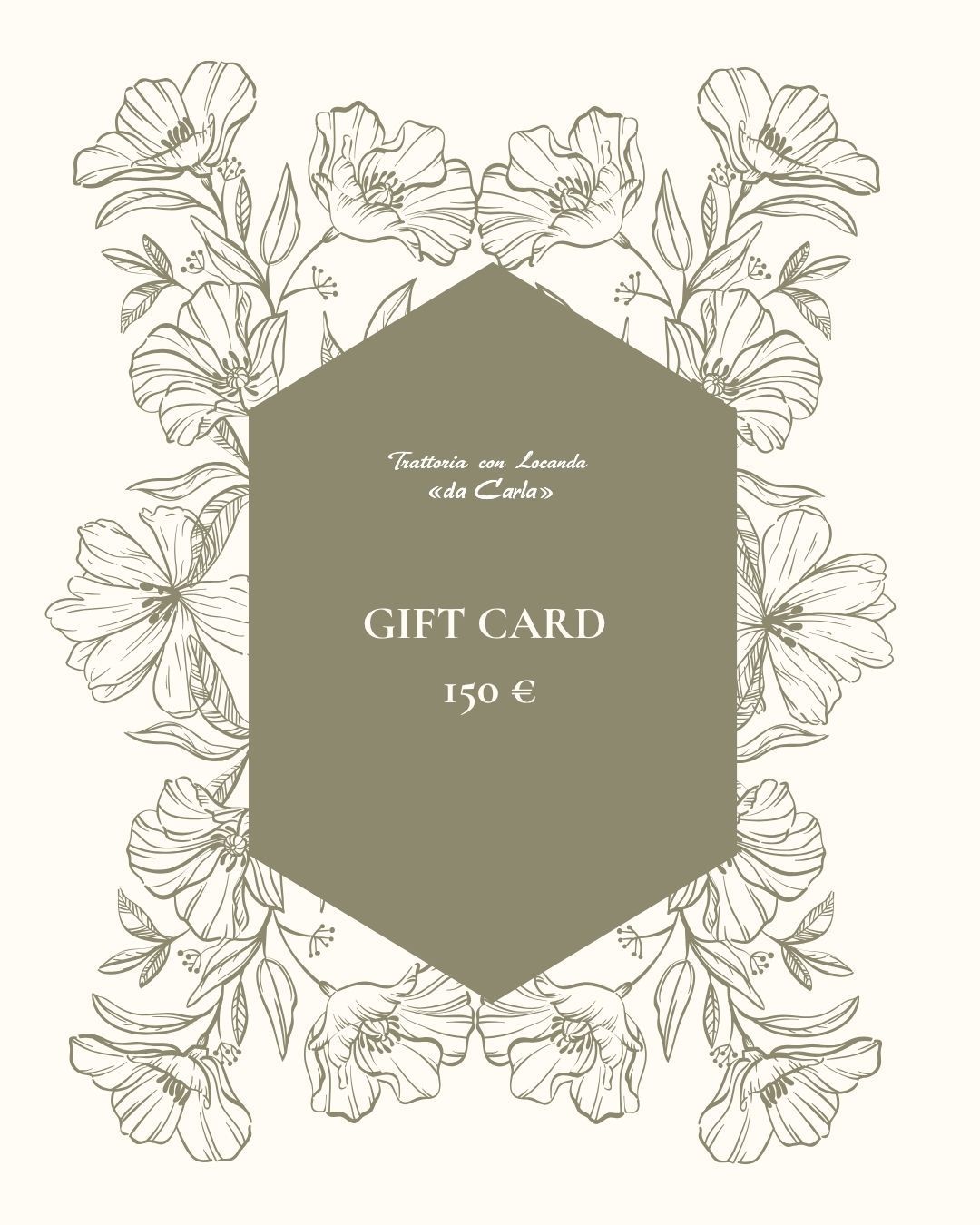 Gift Card 150 Gift Card 150