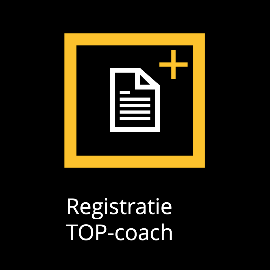Registratie TOP-coach Registratie TOP-coach