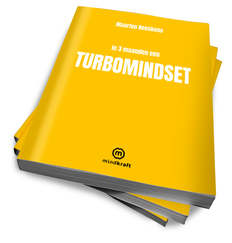 Pre-order Boek Turbomindset + gratis Korting-card