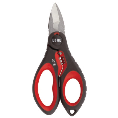 FORBICE PROFESSIONALE PER ELETTRICISTI - STRUTTURA INTEGRALE IN ACCIAIO INOX USAG 207 E