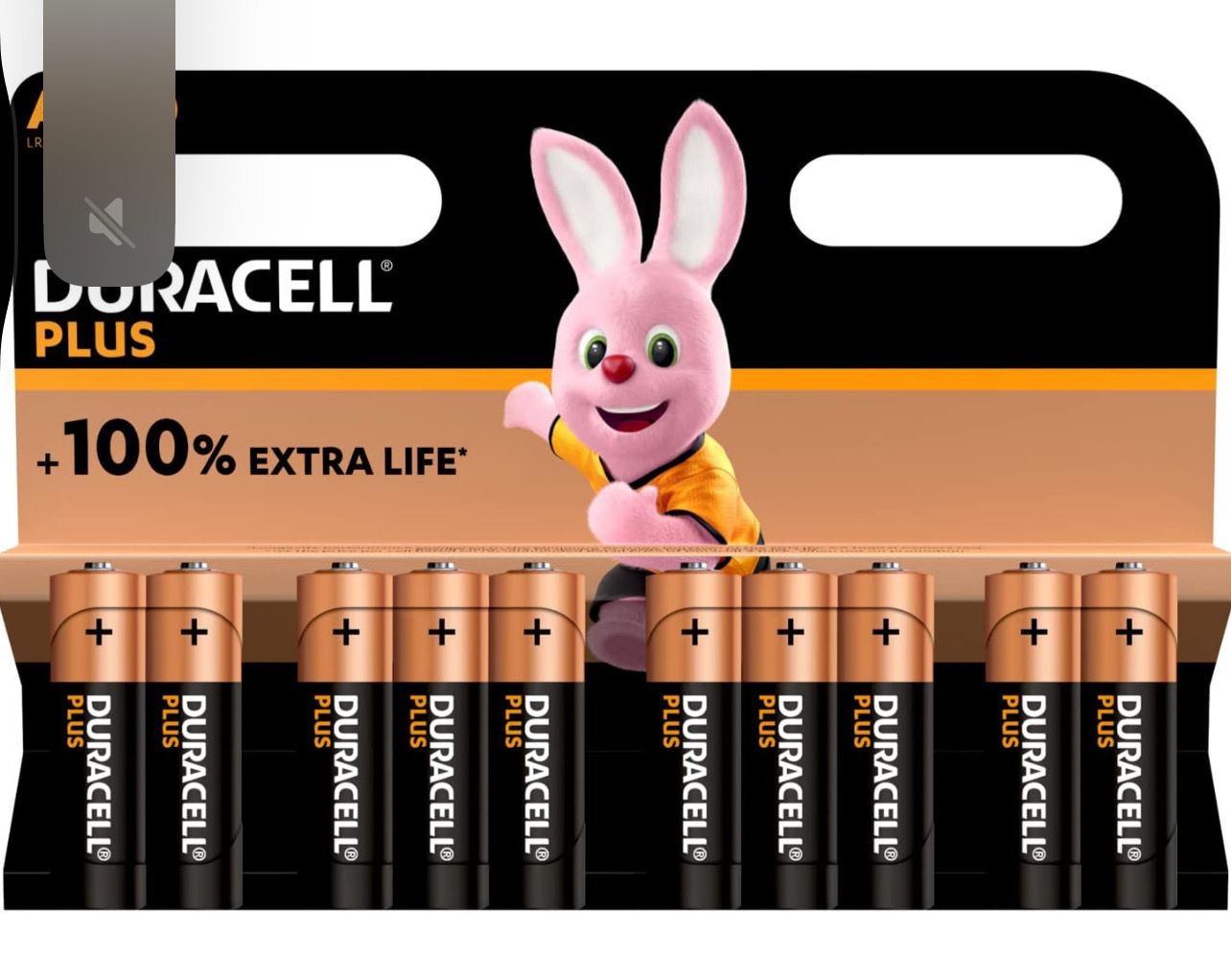 10 batterie Stilo Duracell Plus MN1500PLUS