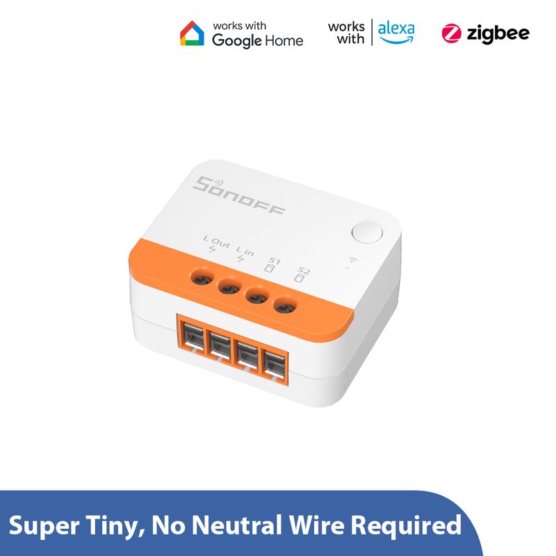 SONOFF ZBMINI Extreme Zigbee Smart Switch ZBMINIL2 (No Neutral Required)