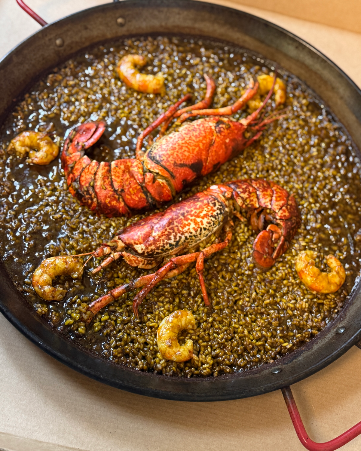 Arroz de Bogavante azul del cantábrico p/r 29,90€ Arroz de Bogavante azul del cantábrico p/r 29,90€