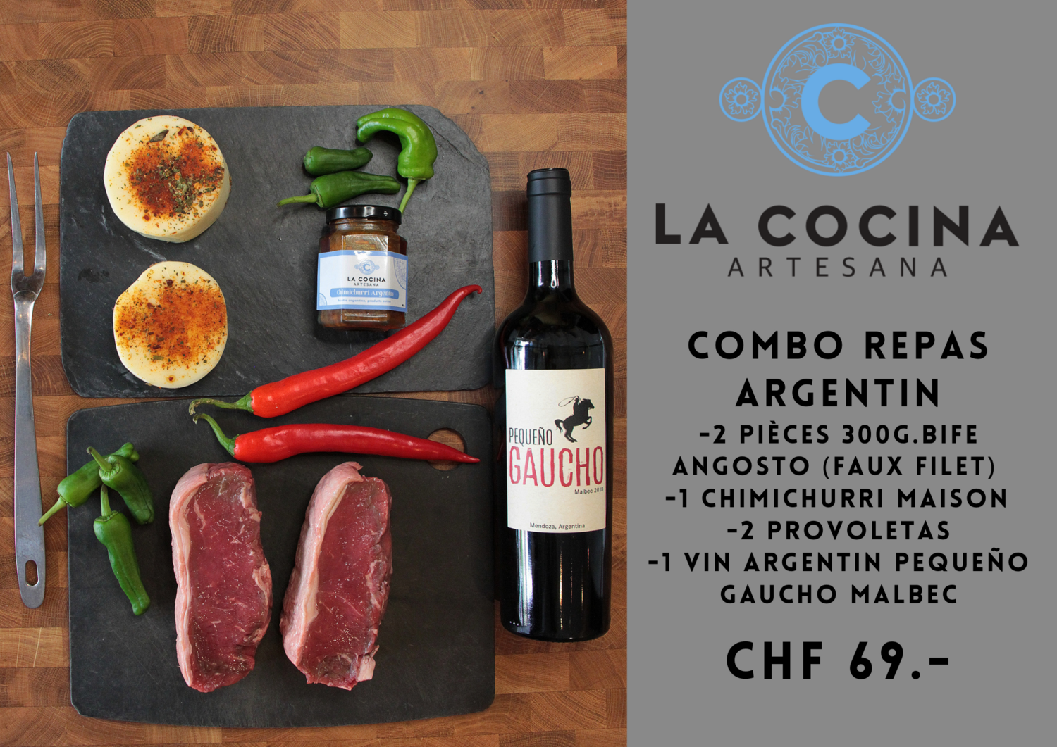 Combo Repas Argentin