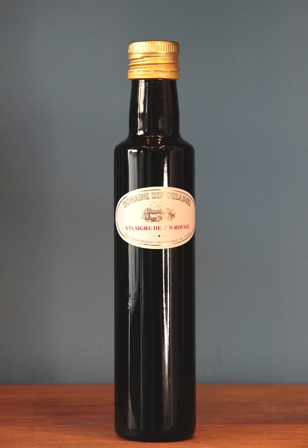 Vinaigre de vin rouge Domaine des Oulaines 25cl.