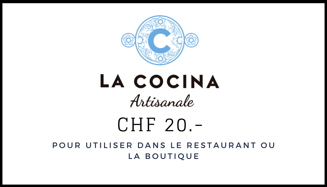 Carte Cadeau CHF 20