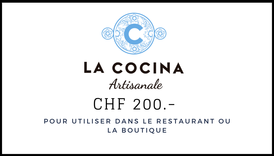 Carte Cadeau CHF 200