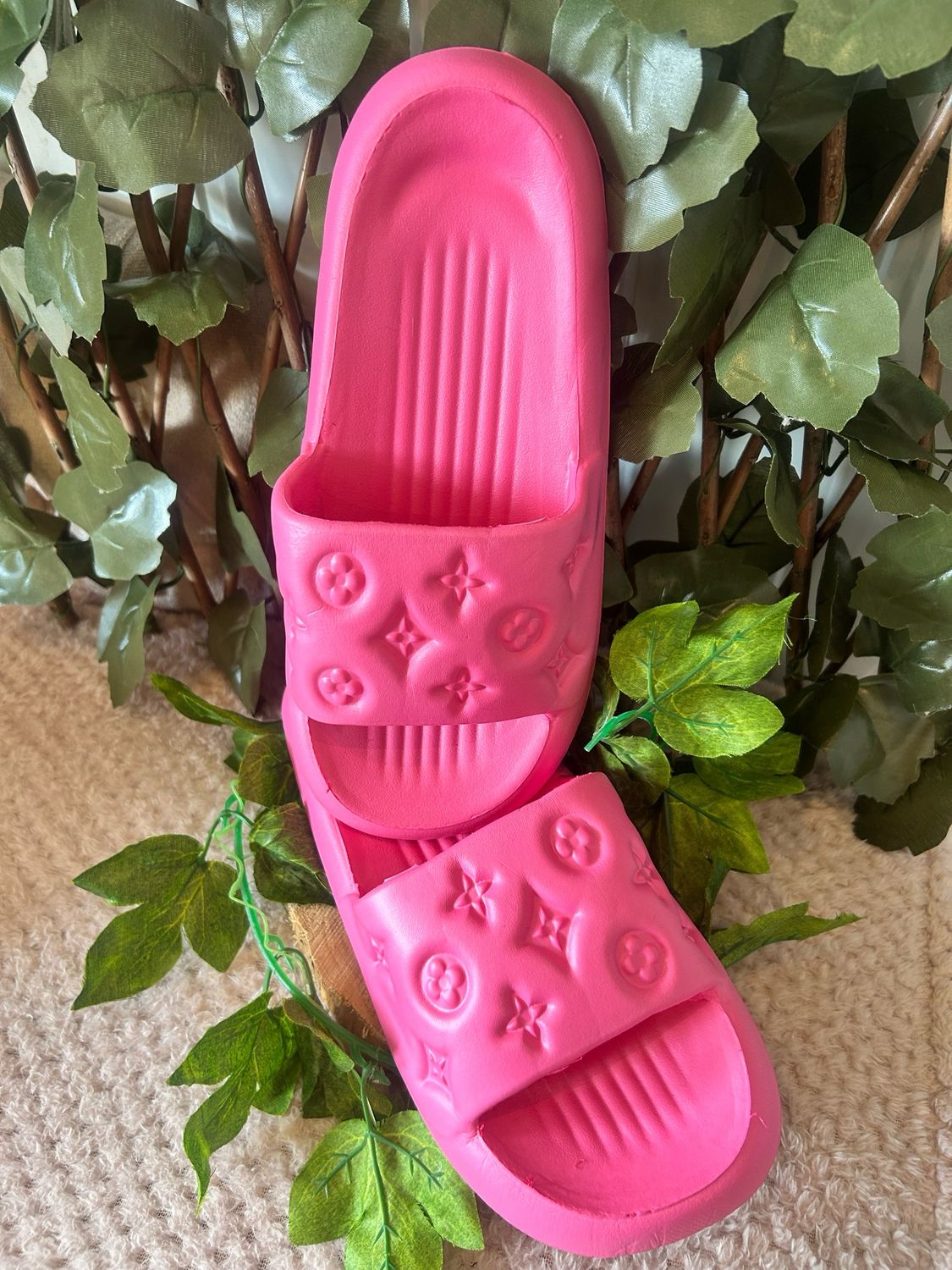Summer Cloud Sliders Pink (sz5/6)