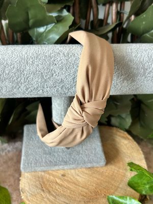 Headband Beige Style