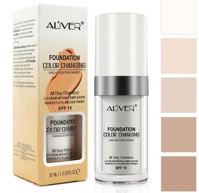 Colour Changing Foundation
