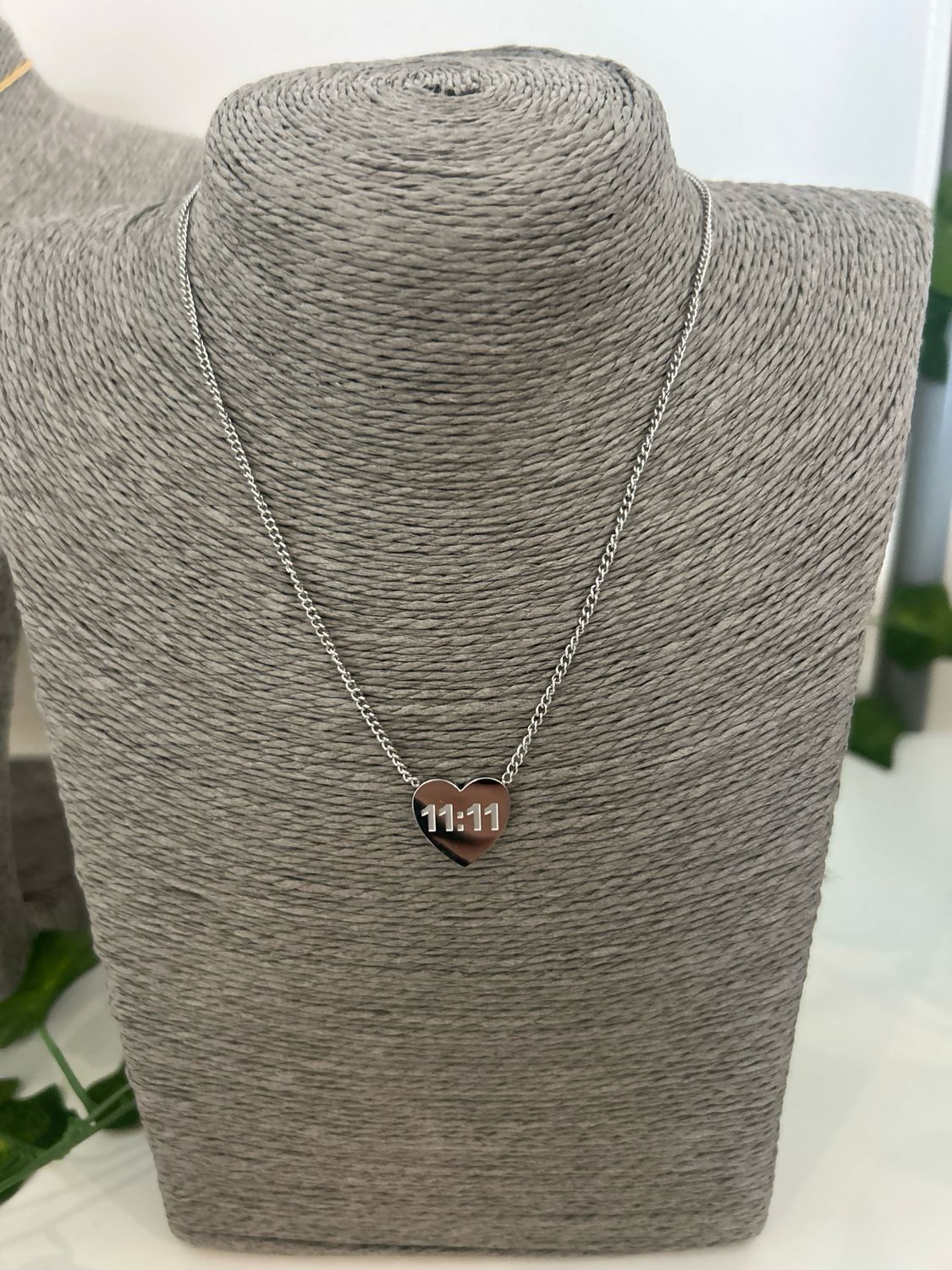 Silver 11:11 Necklace