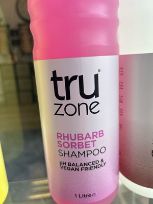 Tru Zone Shampoo Rhubarb Sorbet