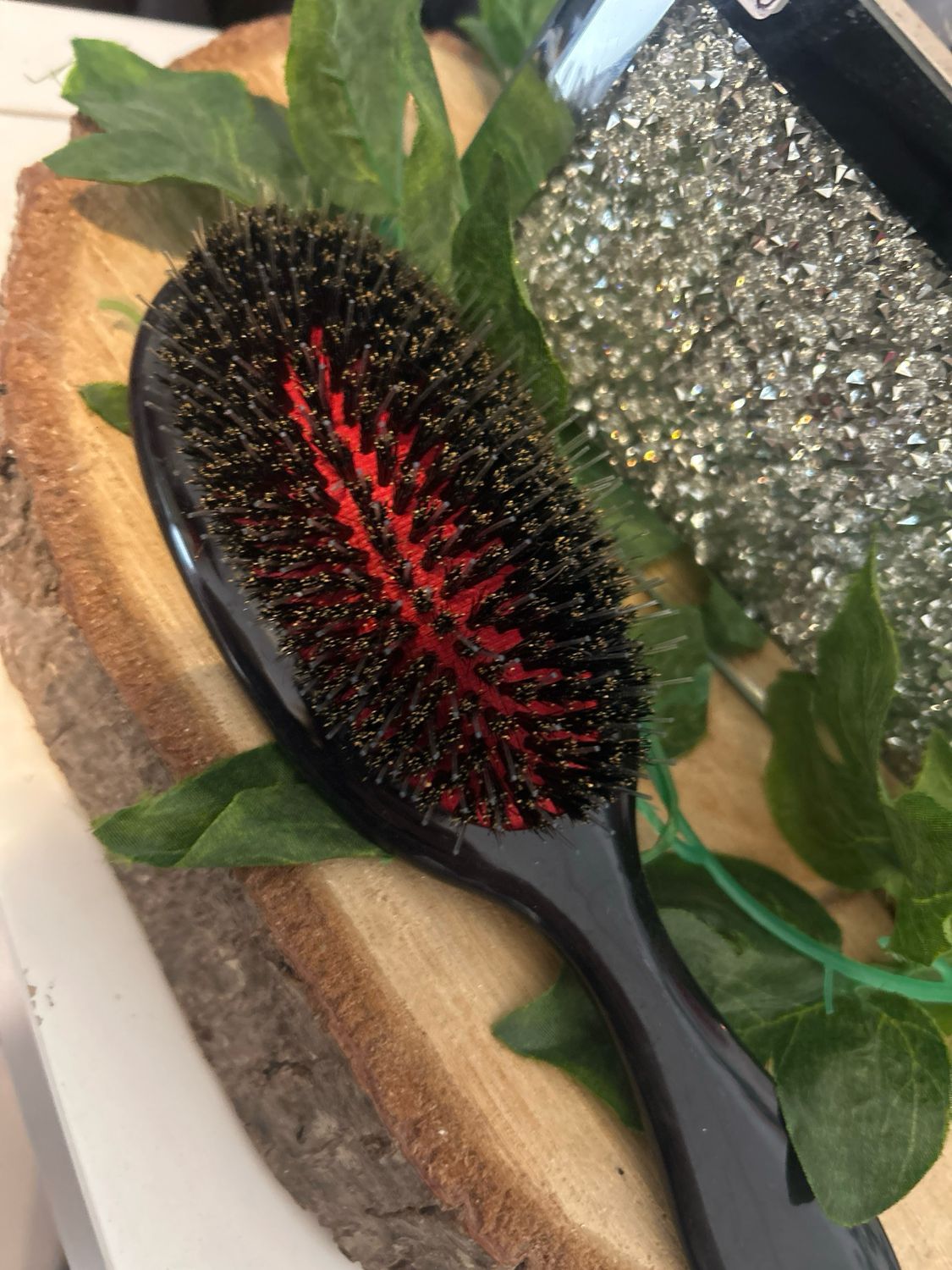 Black Soft Bristle Brush