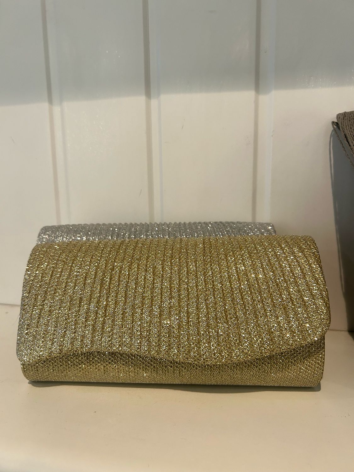 Gold Clutch Bag