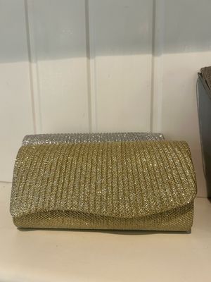 Gold Clutch Bag