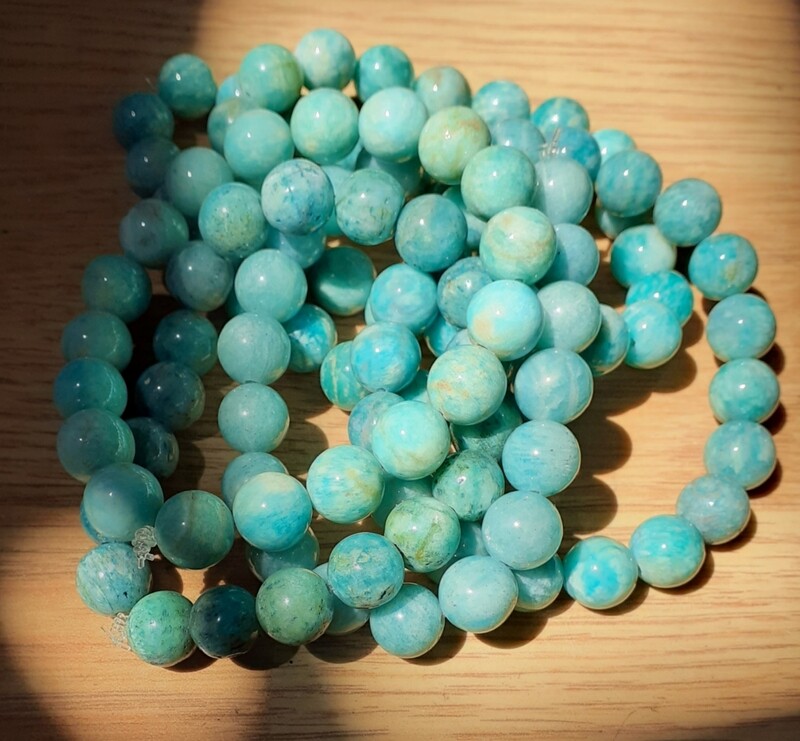 Bracelet Amazonite, Brésil 