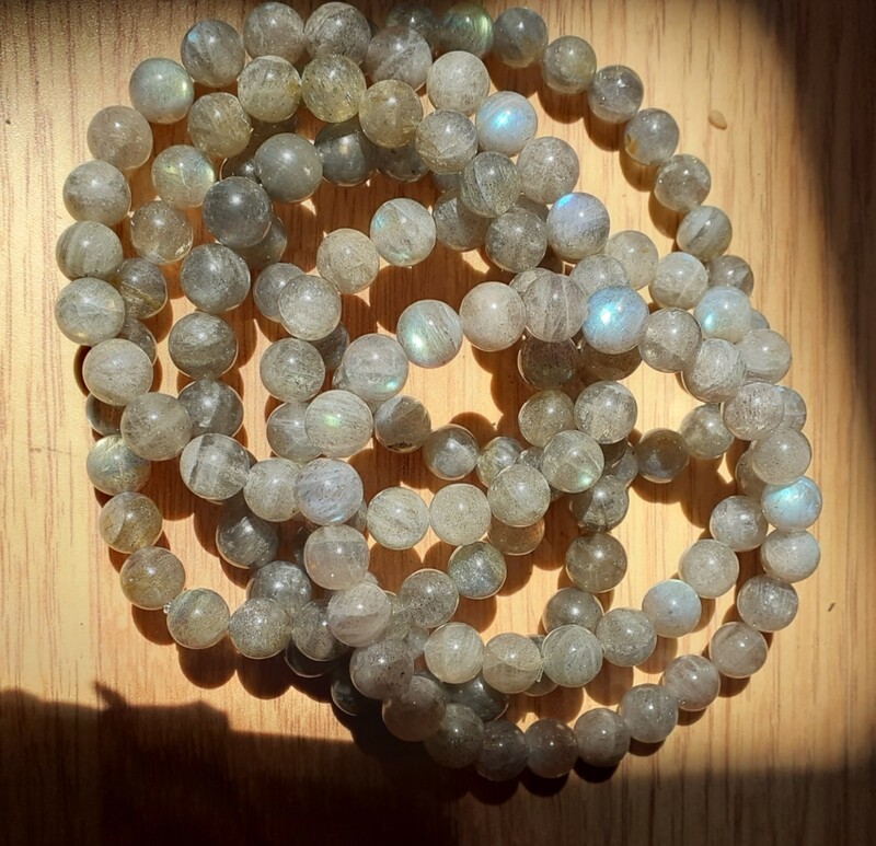 Bracelet Labradorite, Madagascar 
