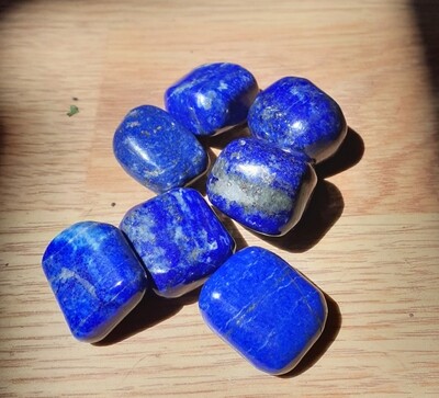 Pierres roulées Lapis Lazuli, Afganistan 
