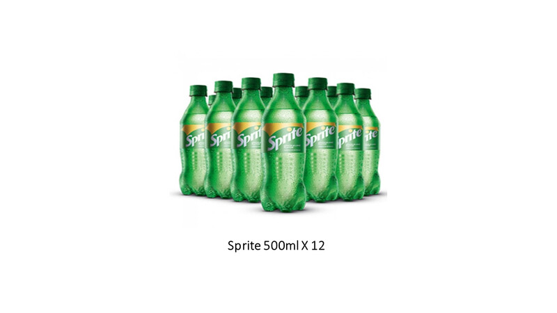 Sprite 500 ml X 12