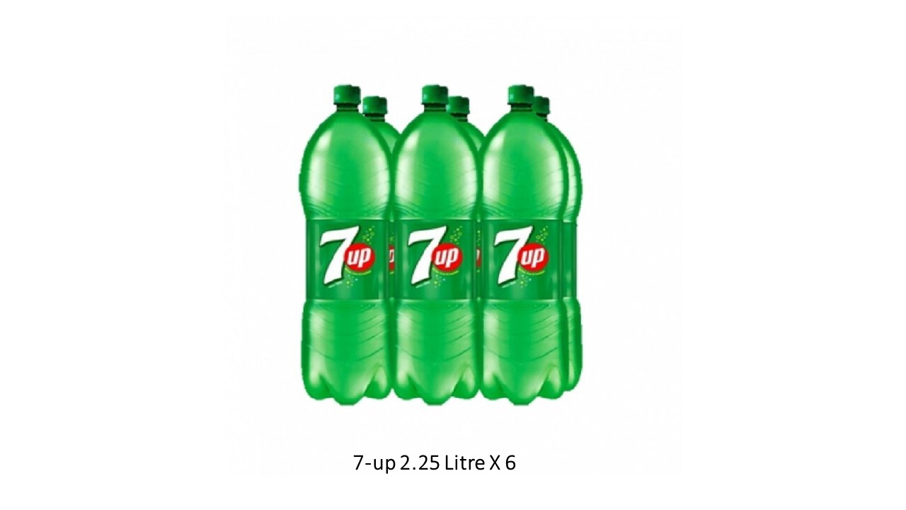 7UP 2.25 Litre X 6