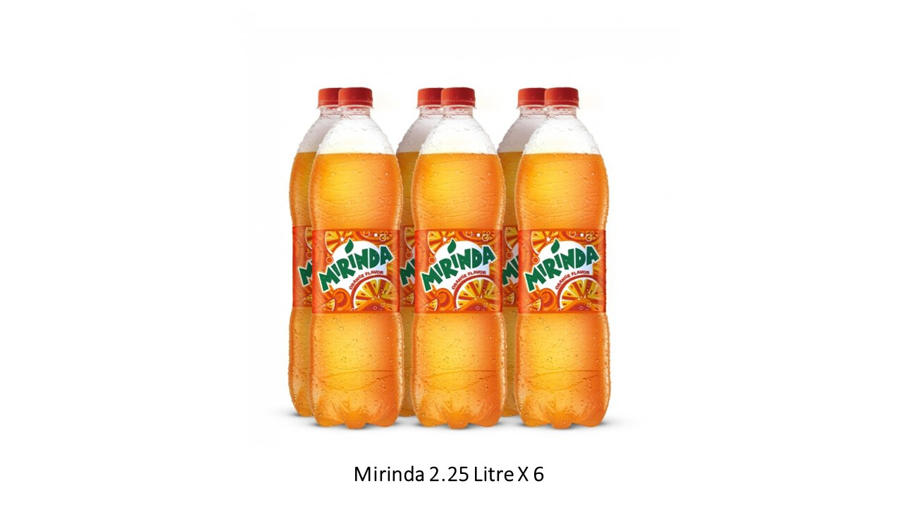 Mirinda 2.25 Litre X 6