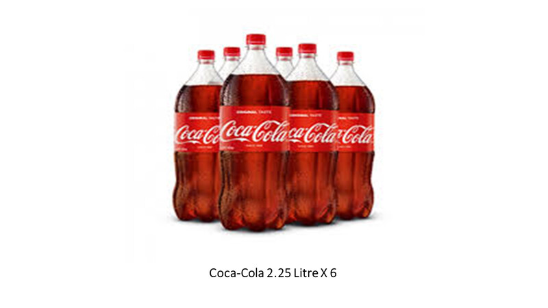 Coca-Cola 2.25 Litre X 6