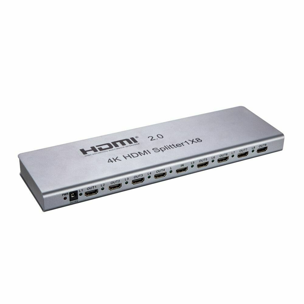 SWITCH HDM1 1 ENTRÉE MALE 8 SORTIES FEMELLES