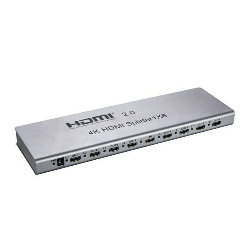 SWITCH HDM1 1 ENTRÉE MALE 8 SORTIES FEMELLES