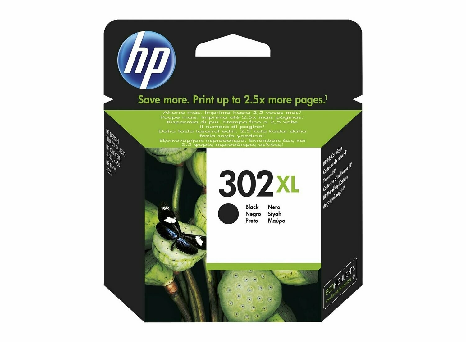 Cartouche HP 302 XL Noir