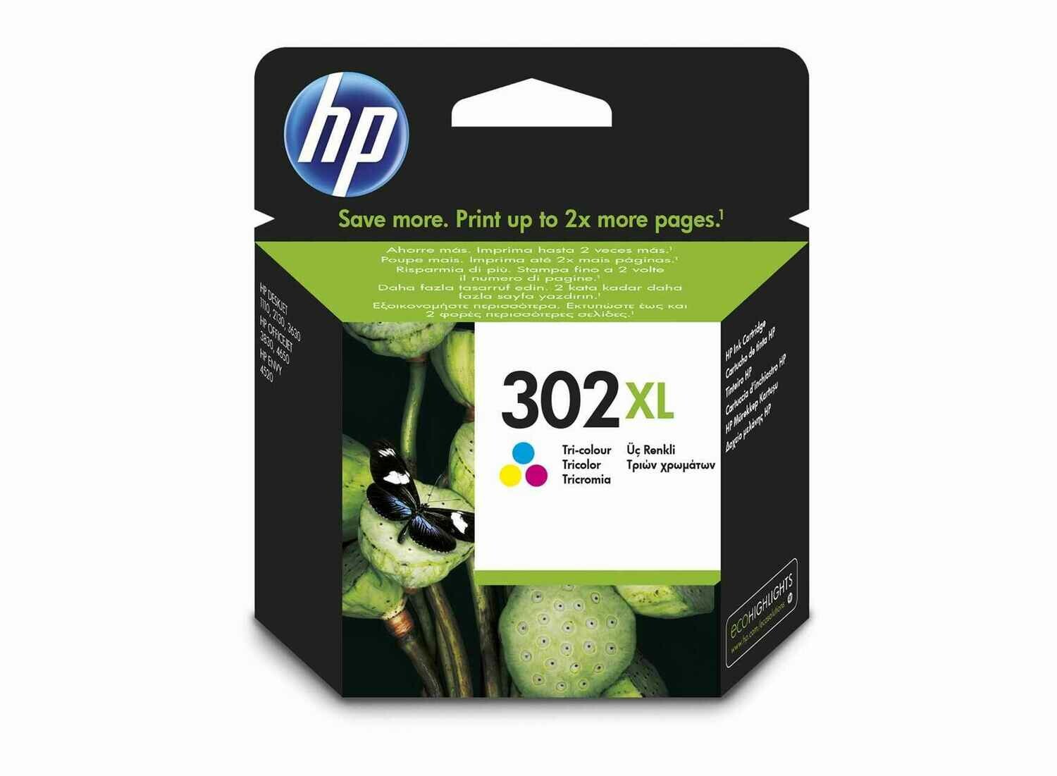 Cartouche HP 302 XL Couleur