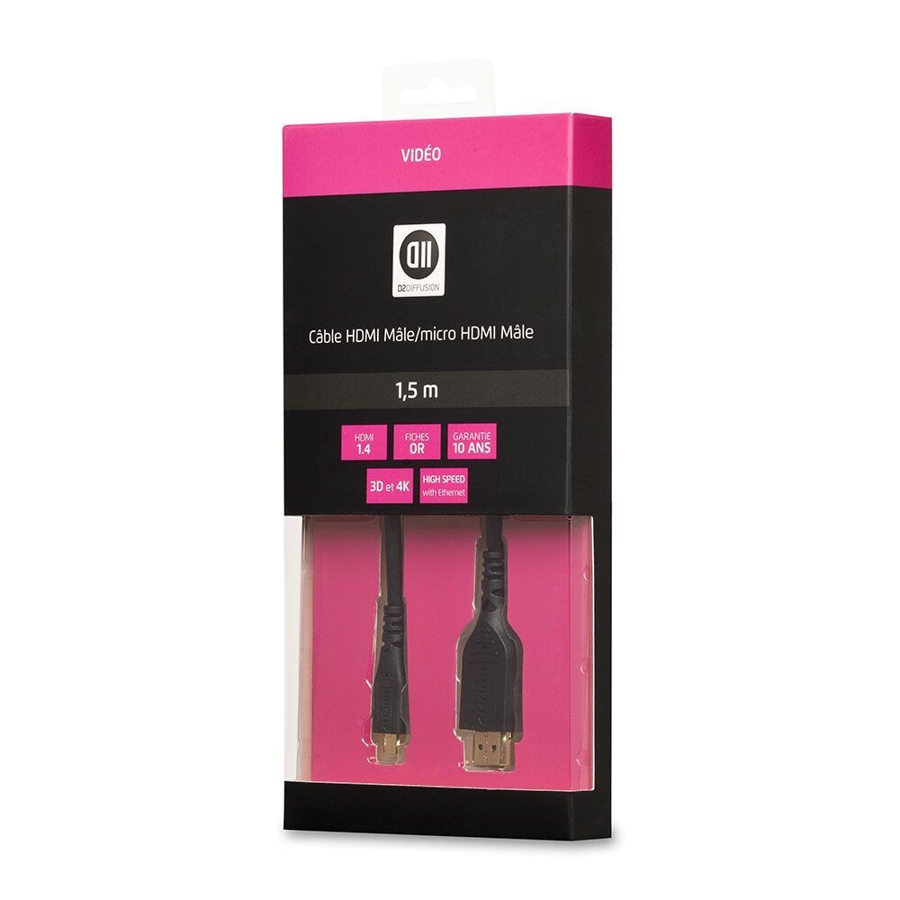 Câble HDMI /micro HDMI  1.50 m
