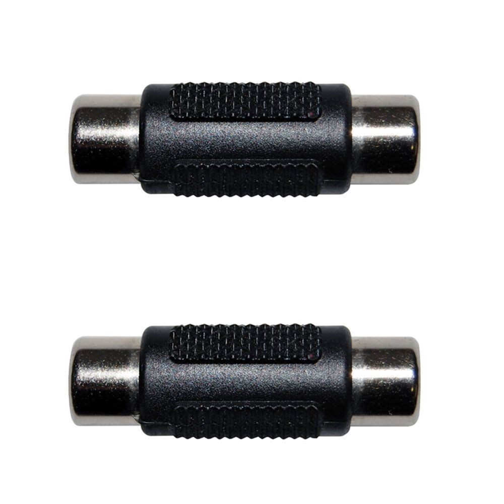 Adaptateur 2RCA femelles/2RCA femelle