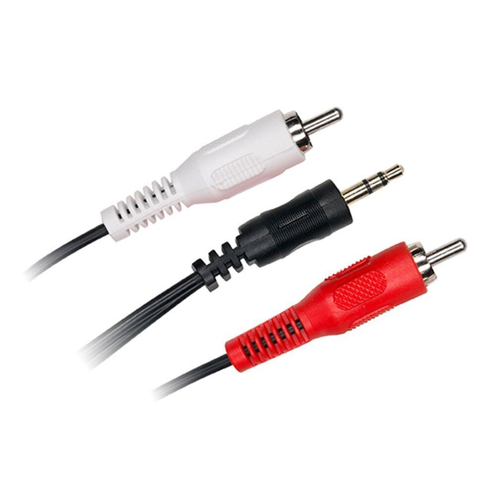Câble Jack 3 -5mm mâle/2RCA mâle 5m