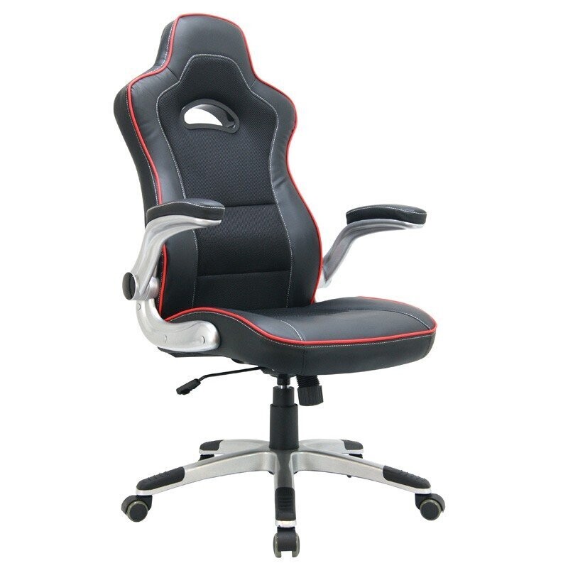 Fauteuil de bureau pied chrome "CENTAURE"
