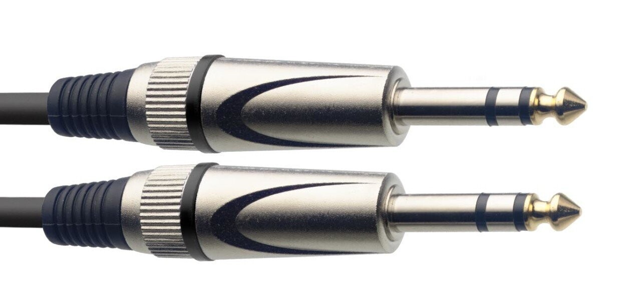 Câble audio STAGG, jack/jack (m/m) 3 m
