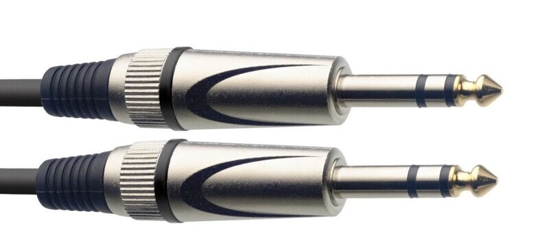 Câble audio STAGG, jack/jack (m/m) 3 m