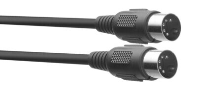 Câble STAGG MIDI, DIN/DIN (m/m), 2 m