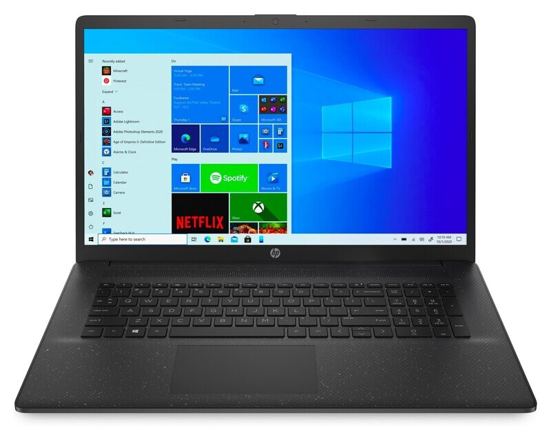 PC portable HP 17-cp0273nf - 17.3"  AMD 3020e 4go 128ssd Win 10