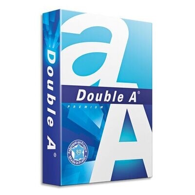 Double A Papier A4 blanc 80g Premium - Ramette de 500 feuilles